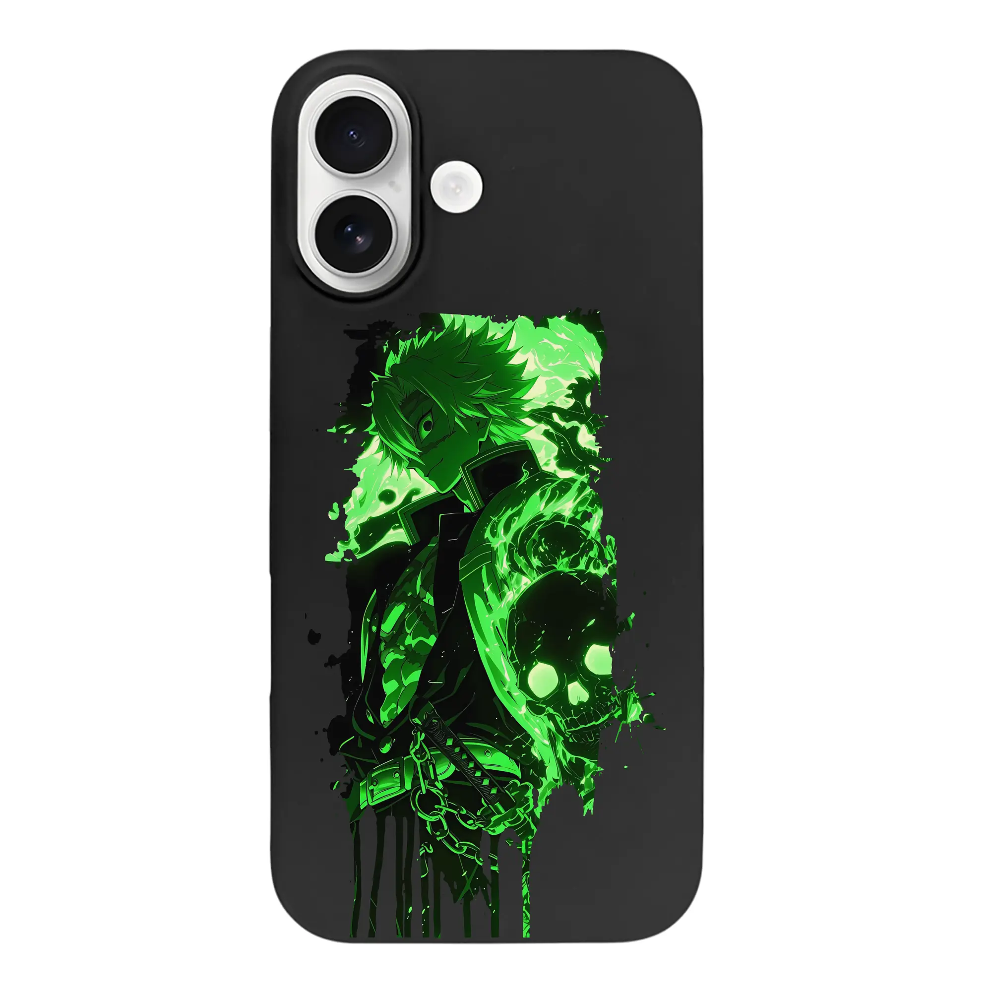 鬼滅の刃 グッズ,不死川 実弥 - iPhone 17 シリーズ シリコンケース 薄型 耐衝撃 指紋防止 ソフトタッチカバー 精密フィット 傷防止 保護ケース iPhone 17/17 Air/17 Pro/17 Pro Max 対応